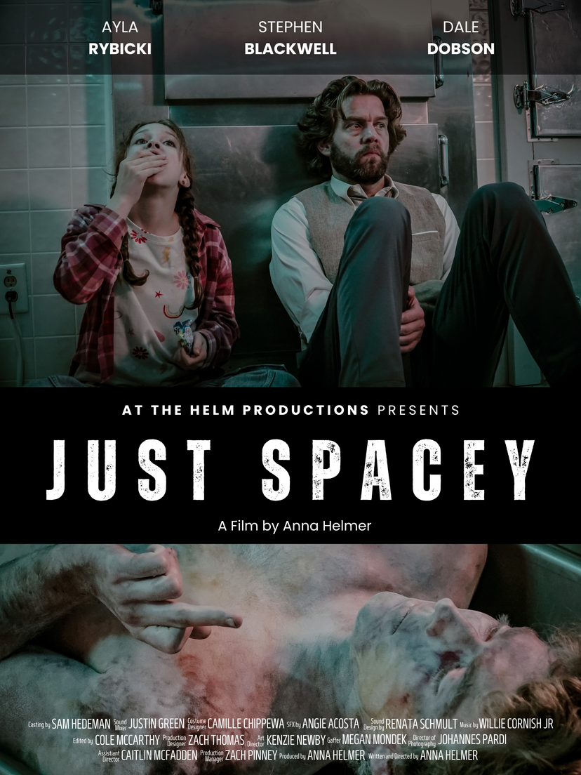 The official poster for Just Spacey